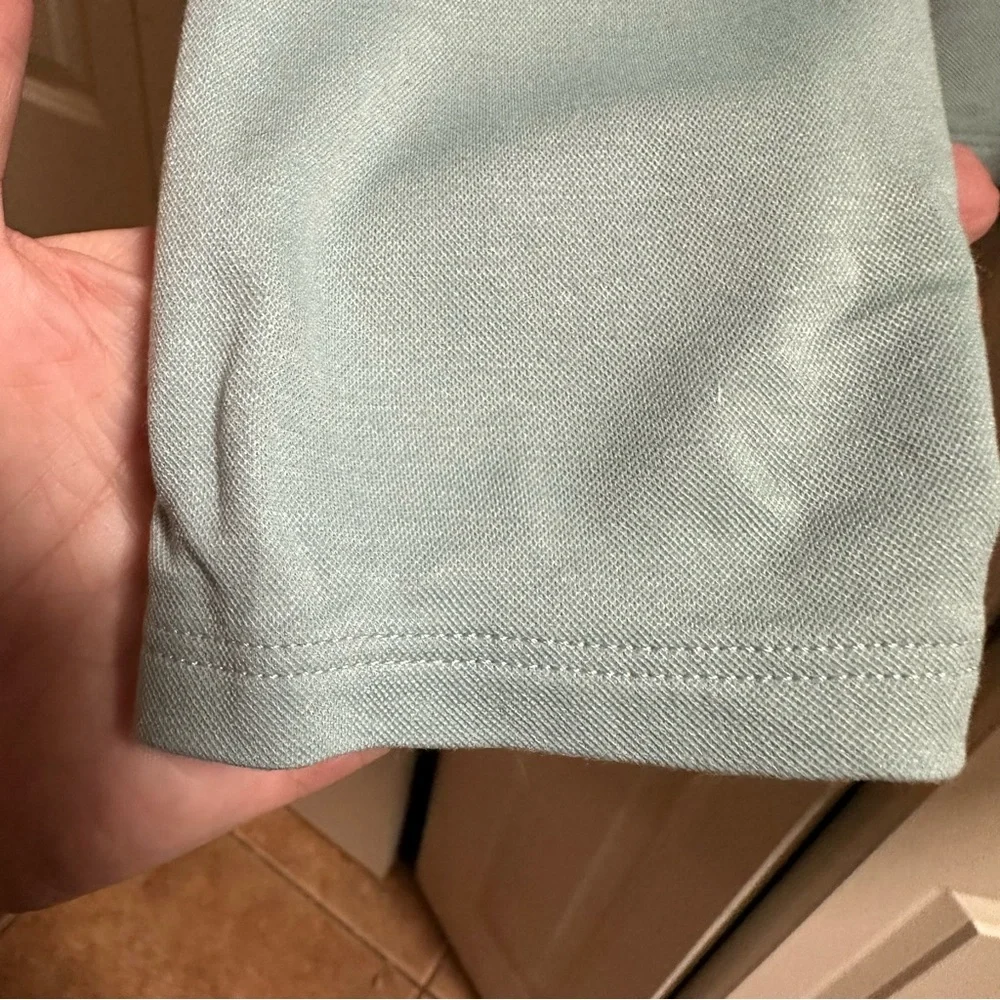 J. Jill Women's Light Green, Pistachio Button-Down Soft Long Sleeve Shirt, M - Picture 4 of 6